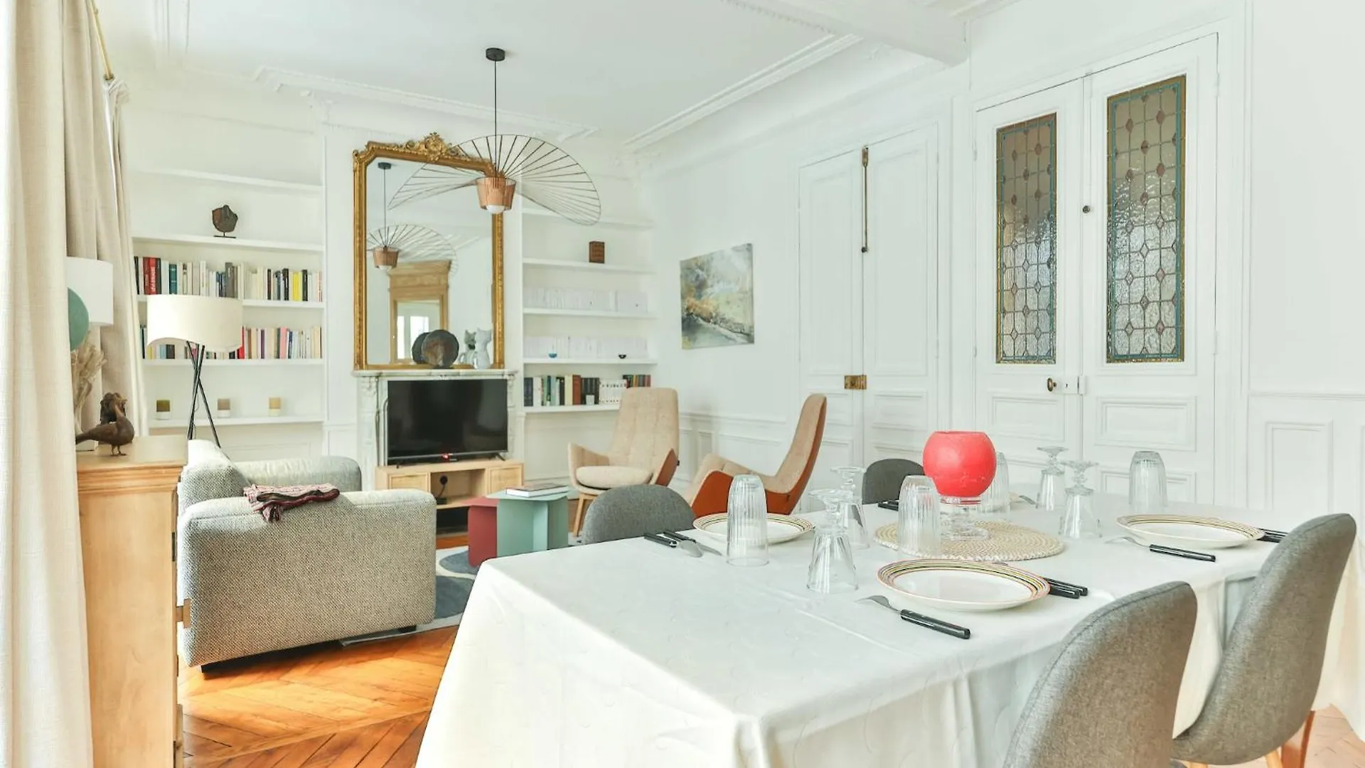아파트 Bright, Modern Apartment- 14 Arrd- Mobility Lease 파리